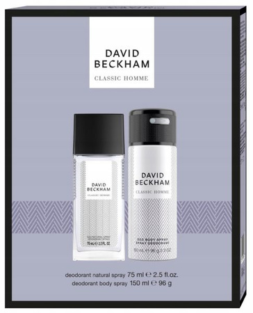 David Beckham ZESTAW CLASSIC HOMME  