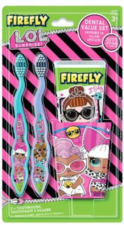 LOL Surprise 3w1 Kubek Szczoteczki Pasta +3 Soft