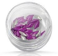 Silcare Ćwieki Neon Ozdoby Do Paznokci Romb Fioletowy  0,7g