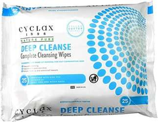 Cyclax Deep Cleanse Chusteczki Oczyszczające 25szt