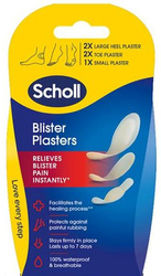 SCHOLL Blister Plasters Plastry Wodoodporne Na Pęcherze 5szt