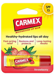 Carmex Nawilżający Balsam Pomadka Do Ust W Sztyfcie Strawberry SPF15