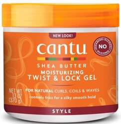 Cantu Shea Butter Natural Hair Żel Moisturizing Twist & Lock Stylizacja Włosy Kręcone 370ml