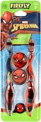 Spiderman Szczoteczka Do Zębów x2 z Nakładką +3 Soft