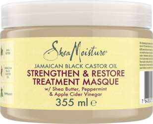 Shea Moisture Jamaican Black Castrol Maska Do Włosów 355ml