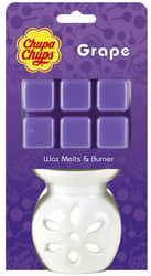 Chupa Chups Kominek Zapachowy Ceramiczny + Wosk Grape