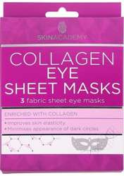 Skin Academy COLLAGEN Maseczka Na Okolice Oczu MOTYL 3szt