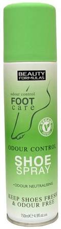 Beauty Formulas Dezodorant Do Butów Neutralizujący 150ml