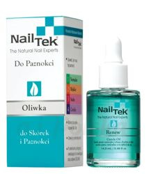 NailTek Oliwka Renew Do Skórek I Paznokci Z Zakraplaczem 15ml