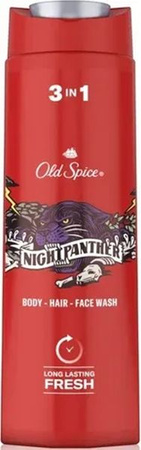 Old Spice 3 in 1 Night Panther Płyn Żel Pod Prysznic Szampon 400ml