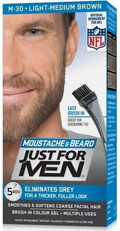 Just For MEN Odsiwiacz Do Brody M30 Light Medium Brown 