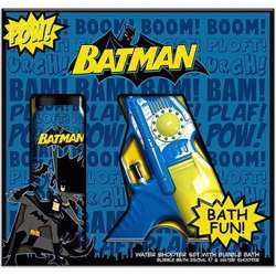 Batman BOX Pianka Pod Prysznic + Pistolet Na Wodę