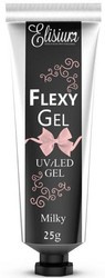 Elisium Flexy Gel Do Stylizacji Paznokci MILKY 25g