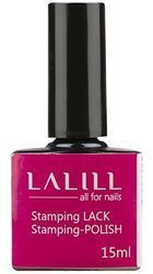 Lalill Lakier do Stempli Blaszek I Wzorków Czarny 15ml