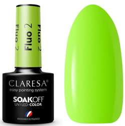 Claresa Lakier Hybrydowy Fluo 02
