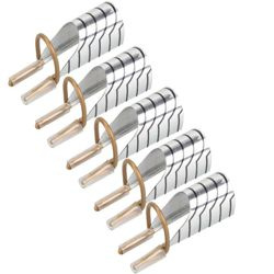 Szablony Wielokrotnego Użytku Do Przedłużania Paznokci Metalowe 5 szt