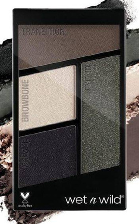 Wet n Wild Paleta 4 Cieni Do Powiek E338 Lights Out 