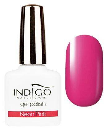 Indigo Lakier Hybrydowy Neon Pink