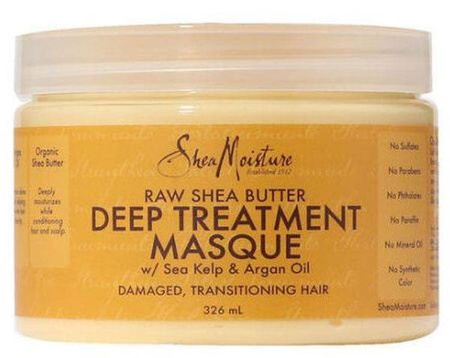 Shea Moisture Raw Shea Butter Deep Treatment Maska Do Włosów 326ml