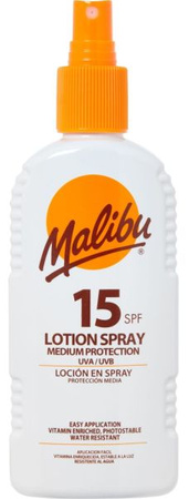 Malibu Lotion SPRAY Medium Protection Do Opalania 15SPF 200ml