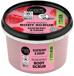 Organic Shop Peeling Scrub Raspberry & Sugar Peeling 250ml