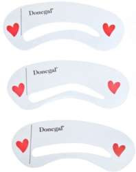 Donegal Szablony Kształtki Do Regulacji Brwi x3 4465