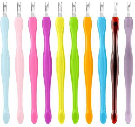 Nożyk 100x Trymer Radełko Do Wycinania Skórek 11cm