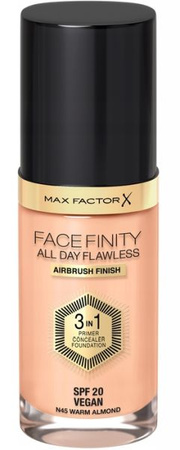 Max Factor Facefinity Podkład 3w1 Do Twarzy 45 Warm Almond 