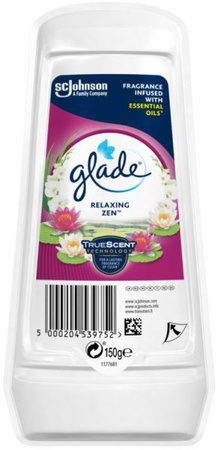 Glade Odświeżacz Powietrza W Żelu Glade Solid Gel Relaxing Zen 150g 