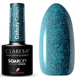 Claresa Lakier Hybrydowy Galaxy Green