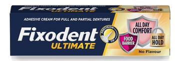 Fixodent Ultimate Krem Mocujący Do Protez All Day Comfort Bezsmakowy 40g