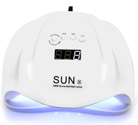 Vera Lampa Do Paznokci SUN X 54W Biała