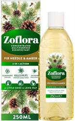Zoflora Koncentrat Czyszczący Wielofunkcyjny 250ml Fir  Needle & Amber