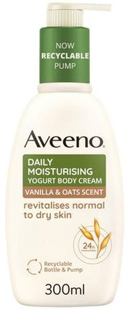 Aveeno Daily Moisturising Yogurt Vanilla & Oat Scent 300ml