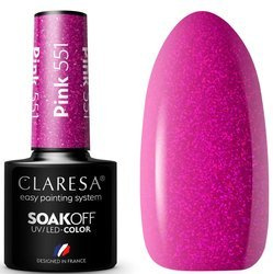 Claresa Lakier Hybrydowy Pink 551