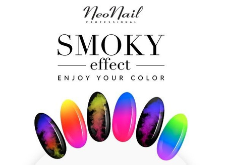 Neonail Pyłek Smoky Effect No 04 Pomarańczowo - Czerwony 2g