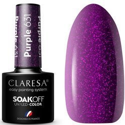 Claresa Lakier Hybrydowy Purple 631
