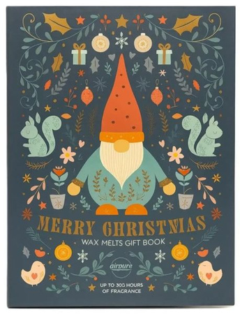 Airpure KSIĄŻKA Merry Christmas Woski Zapachowe Do Kominka KRASNAL132g