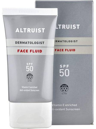 Altruist Dermatologist Face Fluid SPF50 Hypoalergiczny Krem z Wysoką Ochroną 50ml 