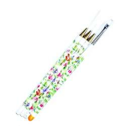 Zestaw Pędzelków Do Zdobienia Paznokci 4szt Kwiaty