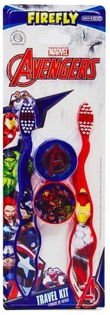 Avengers Szczoteczka Do Zębów x2 z Nakładką +3 Soft