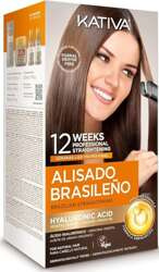 Kativa ZESTAW Do Keratynowego Prostowania Włosów Alisado Brasileno