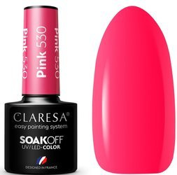 Claresa Lakier Hybrydowy Pink 530