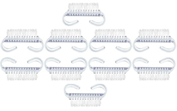 10X Szczoteczka Do Paznokci Usuwania Pyłu Mała