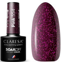 Claresa Lakier Hybrydowy Pink 554