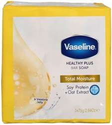 Vaseline Healthy Plus Mydło W Kostce Total Moisture 3x75g