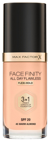 Max Factor Facefinity Podkład 3w1 Do Twarzy 45 Warm Almond 