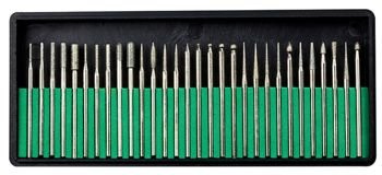 Frezy Diamentowe Zestaw 30szt