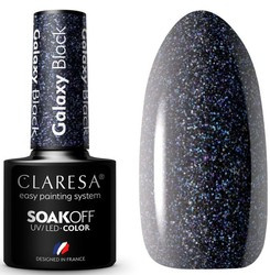 Claresa Lakier Hybrydowy Galaxy Black