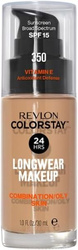 Revlon Colorstay C/O Podkład z Pompką Cera Tłusta Mieszana 350 Rich Tan 30ml